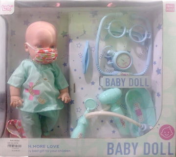 Baby Doctor Doll with Accessories