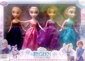 Frozen Dolls - 4 in 1