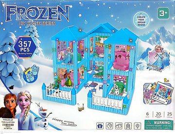 Frozen DIY House Series Building Block Set 357 PCS
