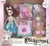 Leisurely Time Fashion Beautiful Girl Doll