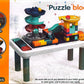 Puzzle Blocks Marble Run Table 43 PCS