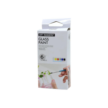 Art Rangers glass paint set 6 colors - packaging box