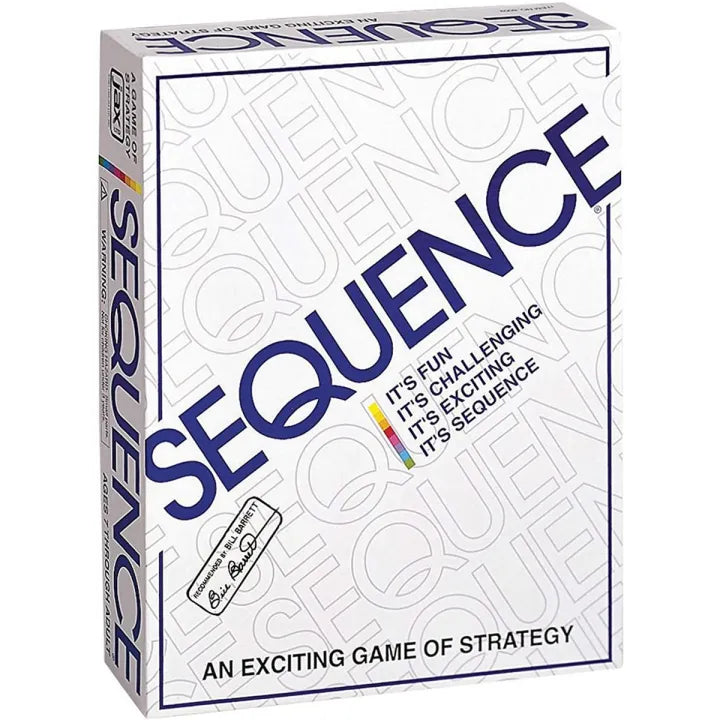 SEQUENCE Game with Folding Board, Cards and Chips by Jax