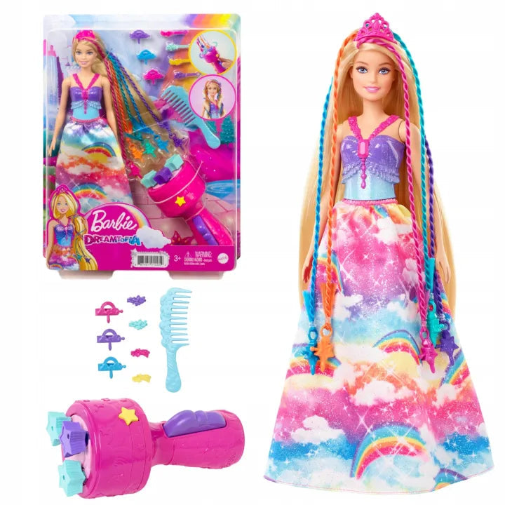 Barbie Dreamtopia Twist 'n Style Princess Hair Styling Doll with Accessories