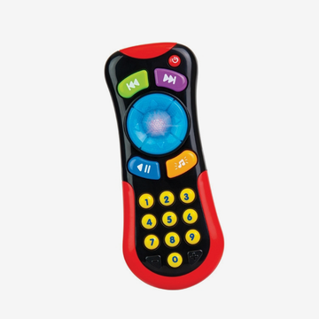 Baby remote control toy with lights and sounds - product view