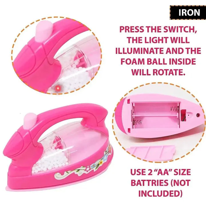 Battery Operated Kids Home Appliance Set