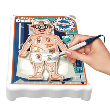 Electronic Crazy Doctor Human Body Organ Surgery Operation Kit - 953