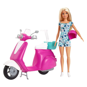 Barbie - Doll and Scooter