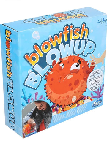 Blowfish Blowup Game by Hasbro Gaming for 2 Players