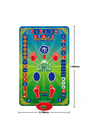 Educational Prayer Mat With 36 Keys & 7 Languages