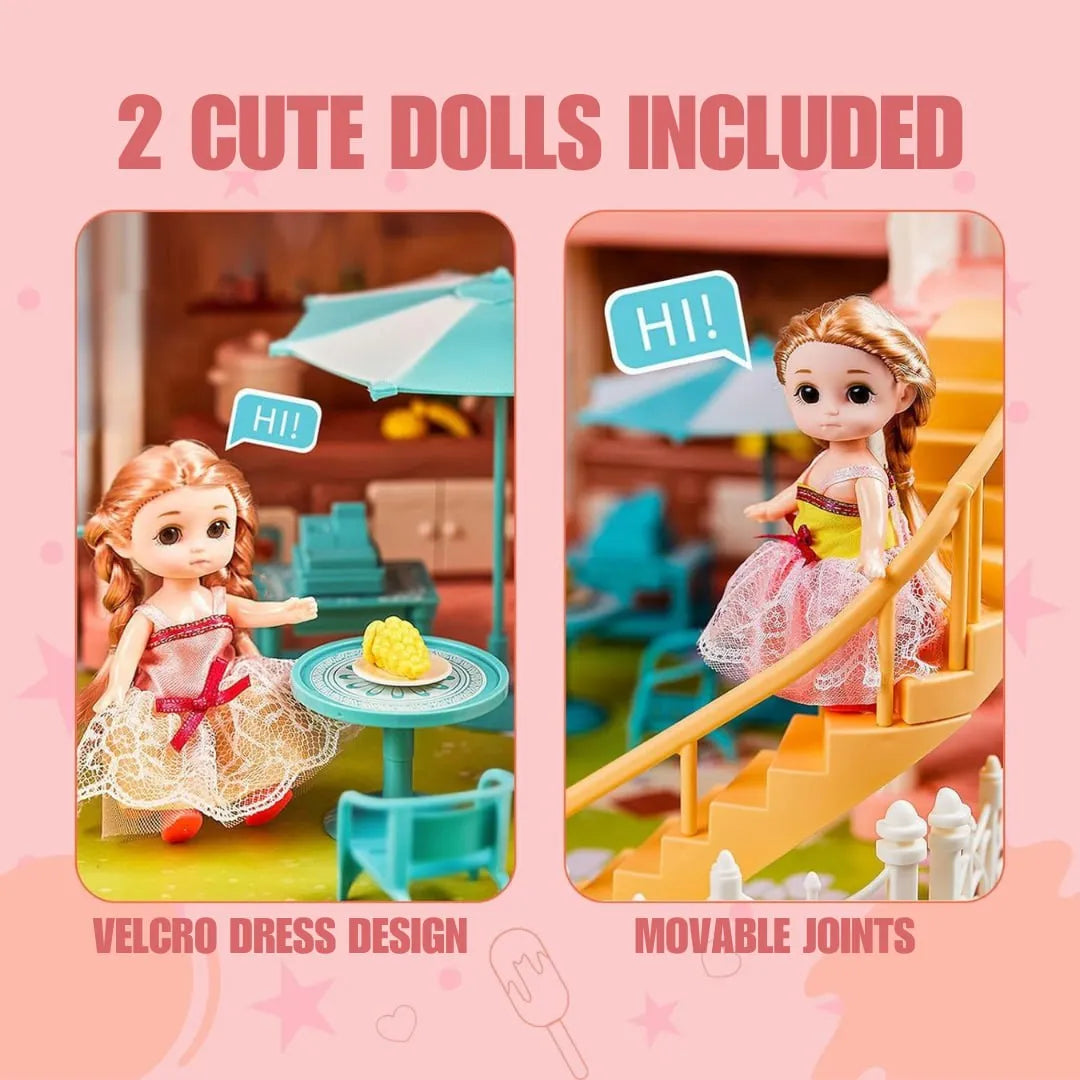 DIY Castle Villa Dream Dollhouse