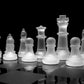 Glass Chess Game Set
