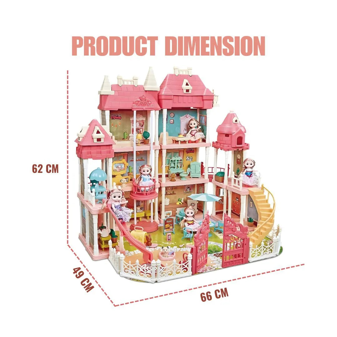 DIY Castle Villa Dream Dollhouse