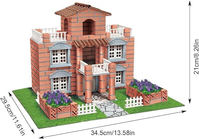456 Pcs Grand Vila Brick Blocks