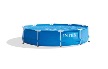 INTEX Round Metal Frame Pool (10ft X 30in)