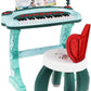 Electric Piano with Small Chair - Musical Instruments for Early Education