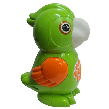 Interactive Parrot Toy with Recording Lights, USB