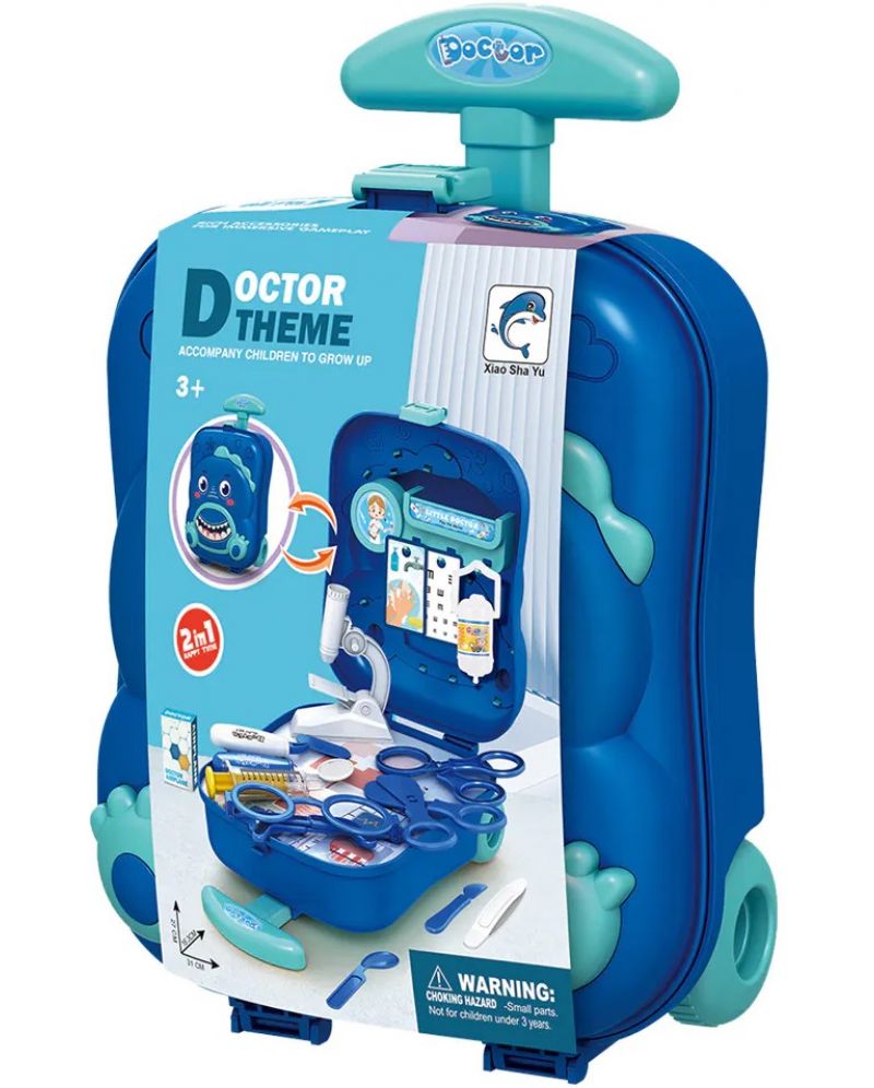 Medical Cabinet in a Wheeled Suitcase