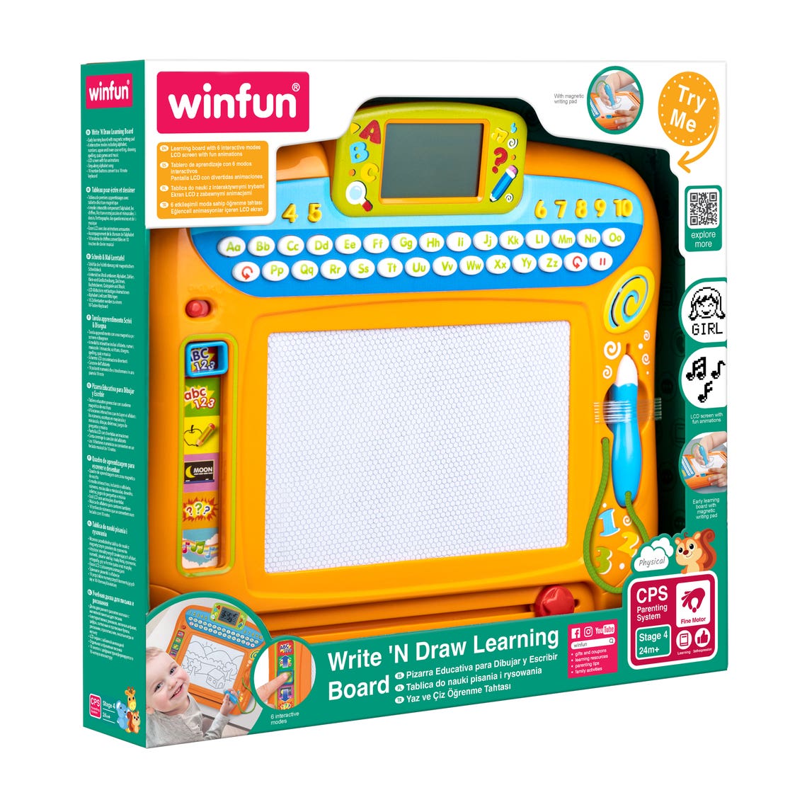 Winfun Write 'n Draw Learning Board