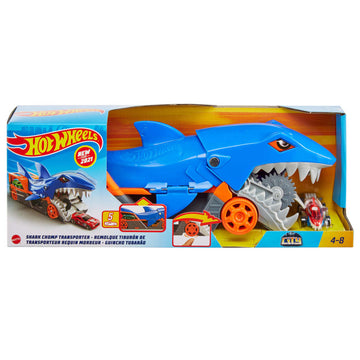 Hot Wheels Shark Chomp Transporter Playset & Diecast Car